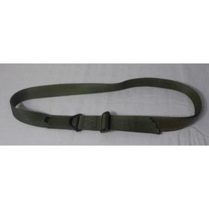 Condor Tactical Belt Rigger’s Military Green Nylon Steel Buckle Black Large XL